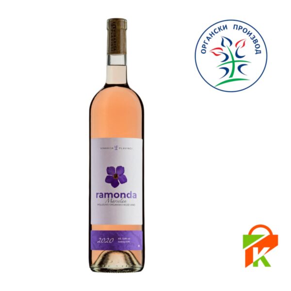 Ramonda – organsko roze vino 750 ml